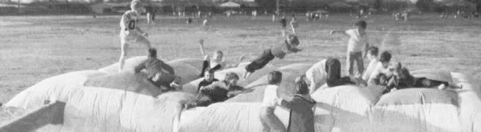 history of jumping castles 